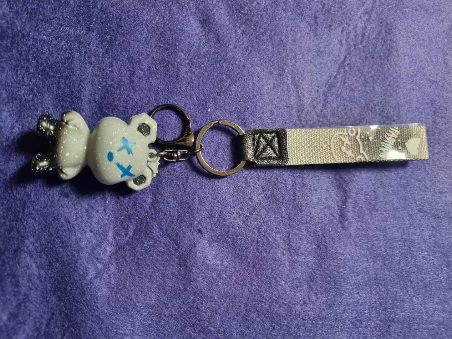 X X DEAD BEAR KEYCHAIN