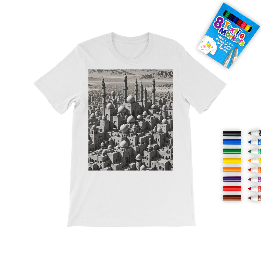 DESERT CITY Colouring T-Shirt