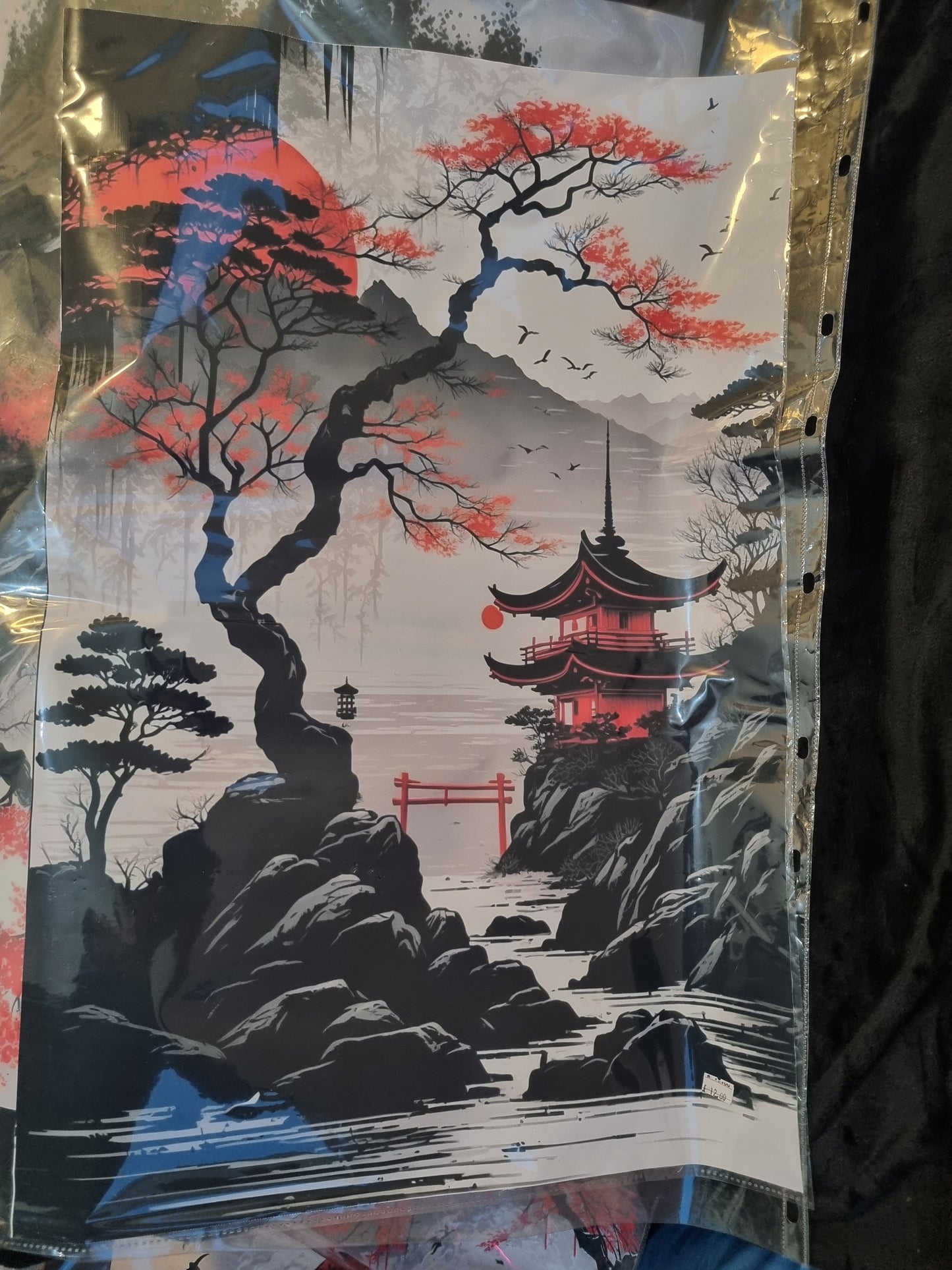 Japanese themed art canvass 2