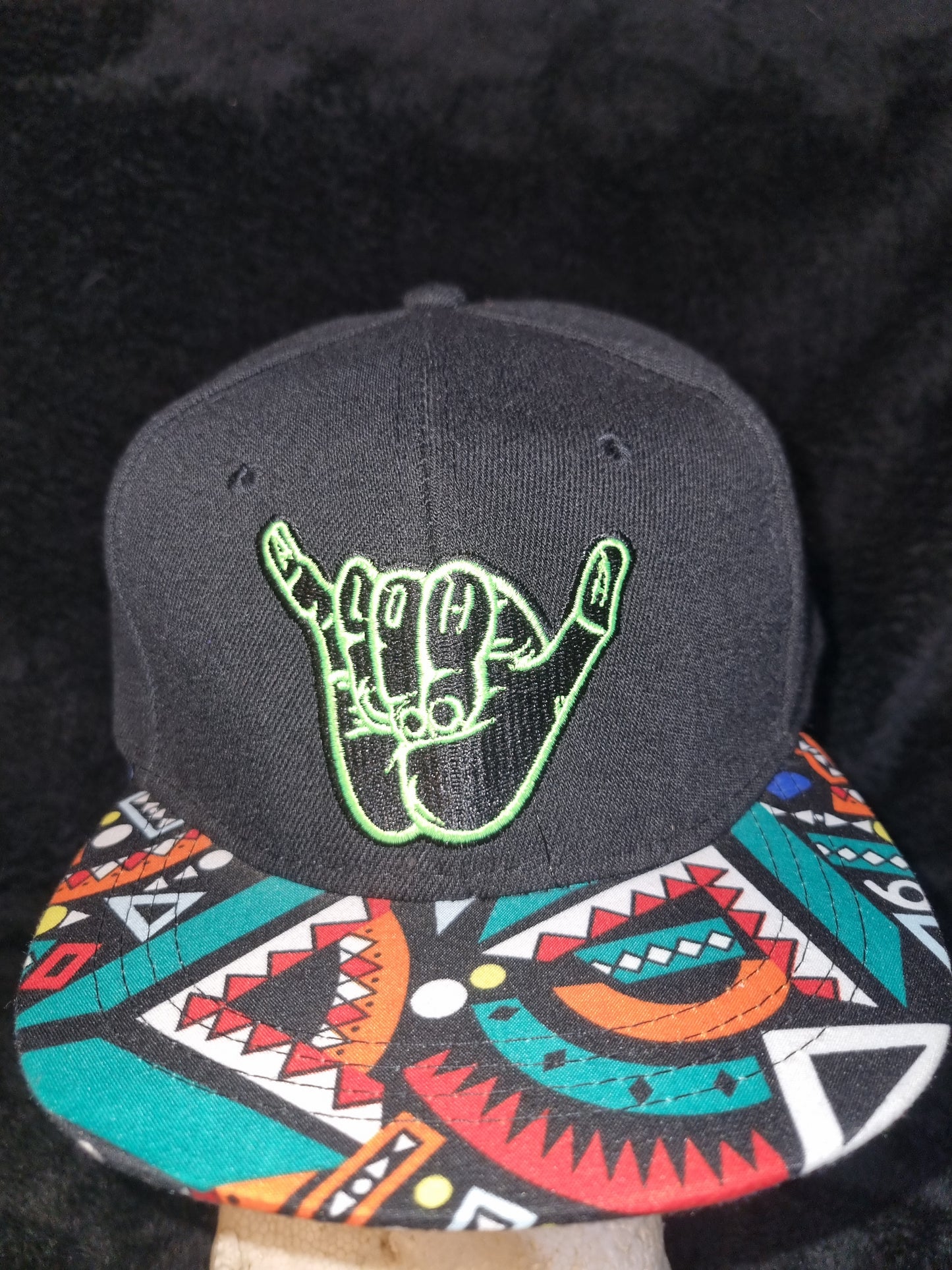 Rock hand baseball cap