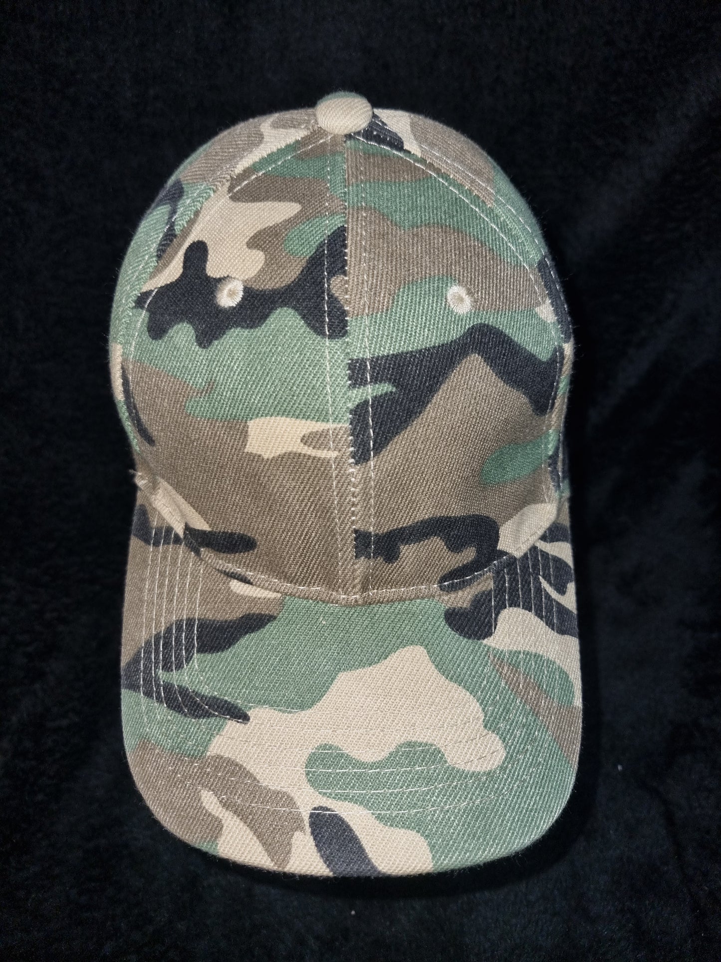 Children's camo baseball cap