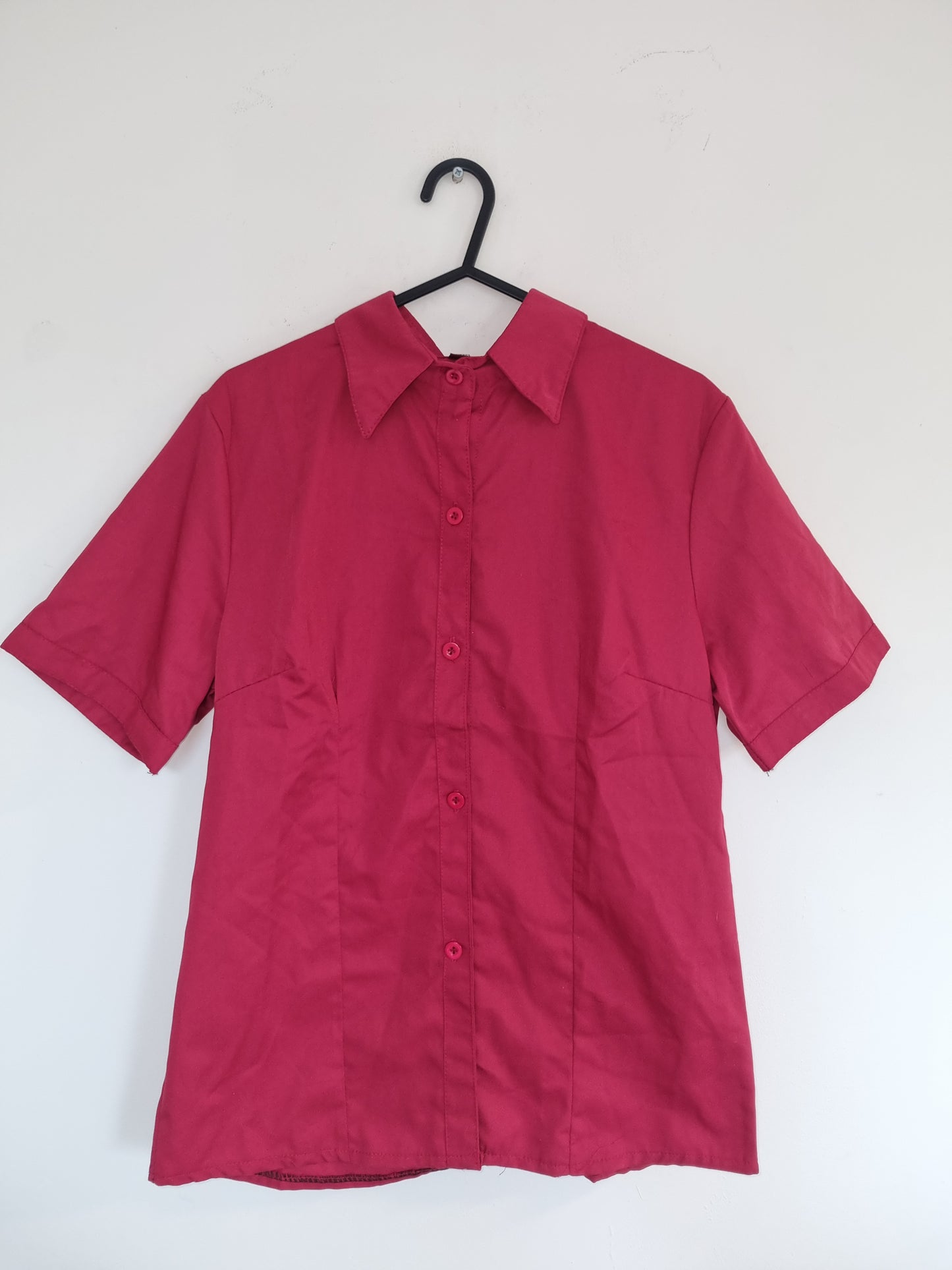 Women's small red polo shirt