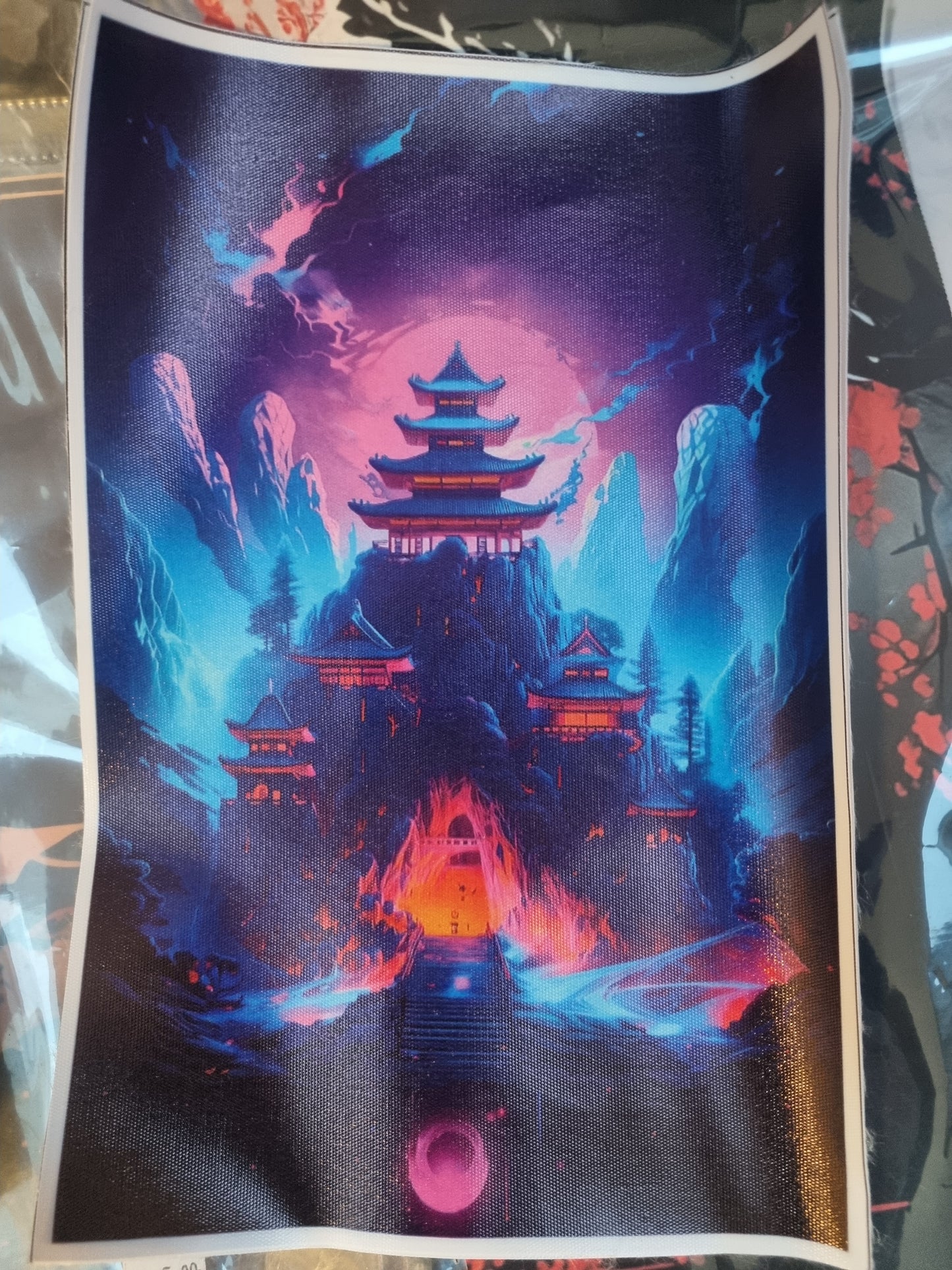 Japanese mountain art canvass