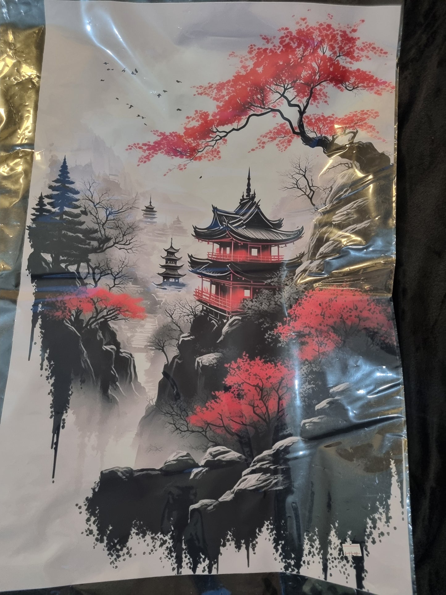 JAPANESE STYLE WALL ART CANVASS