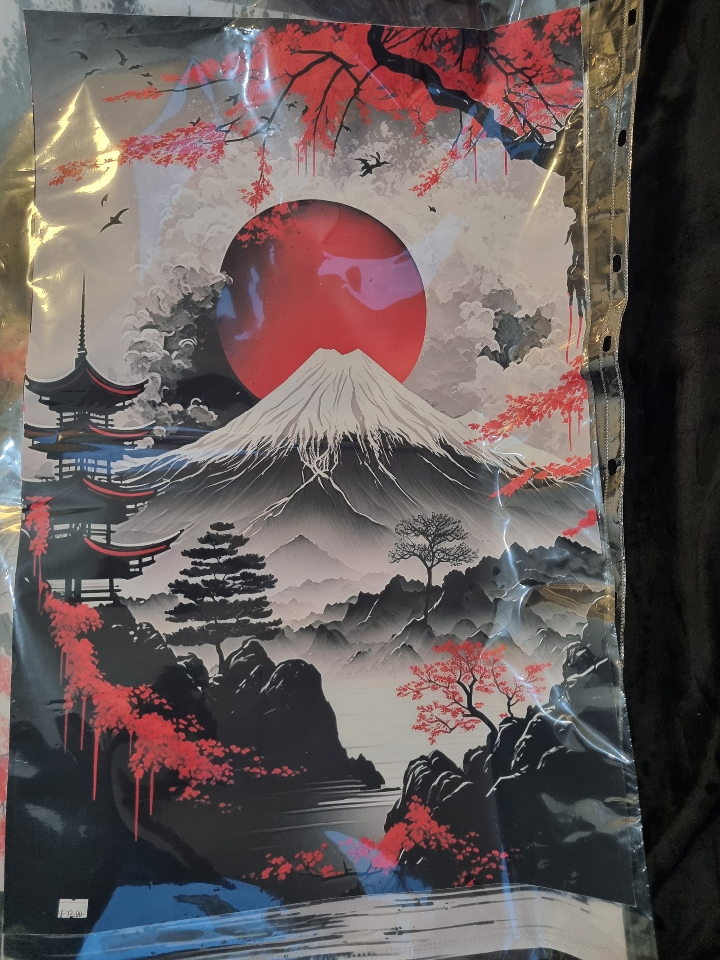 Japanese themed art canvass