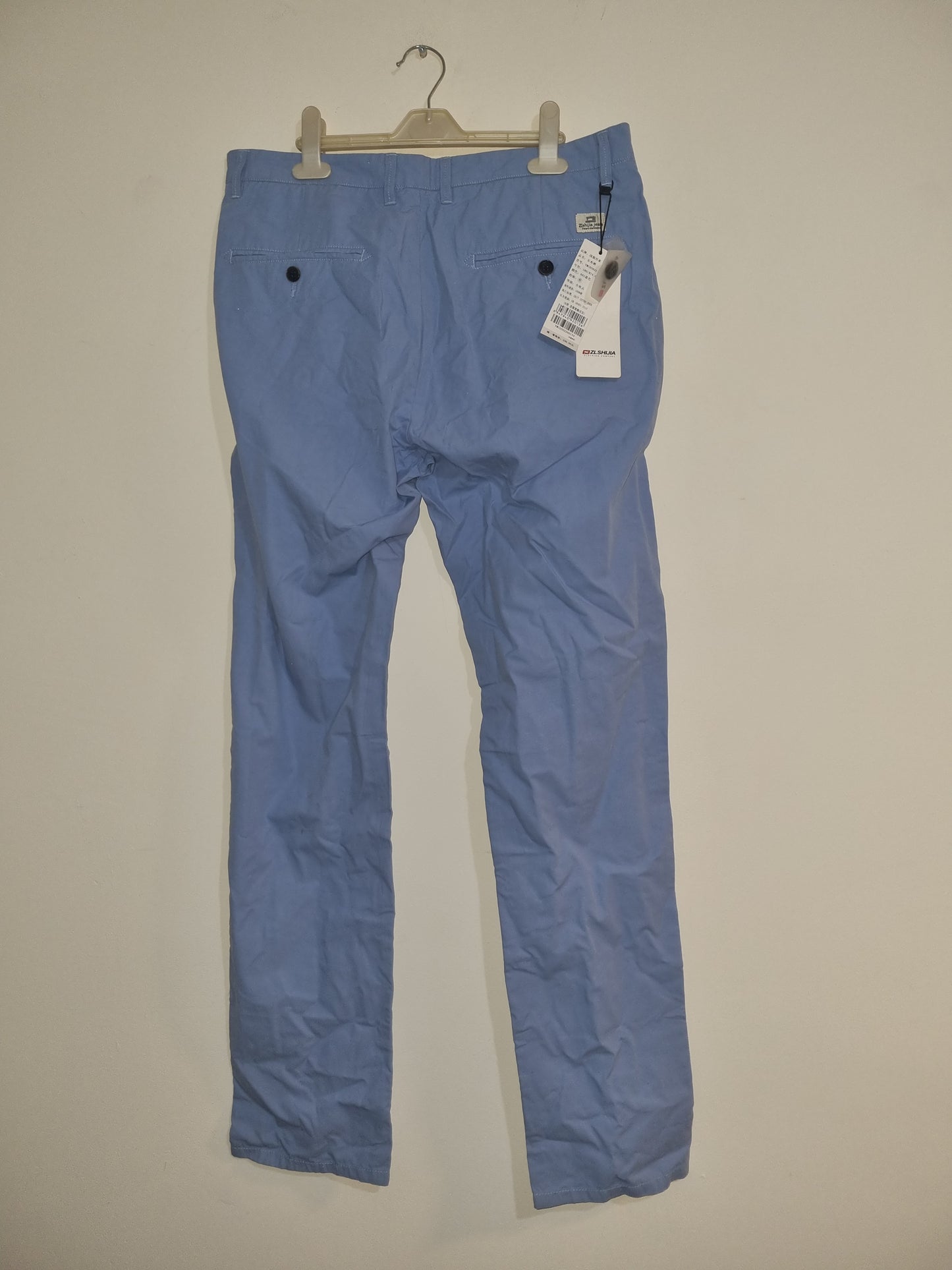 34inch waist blue unisex trousers