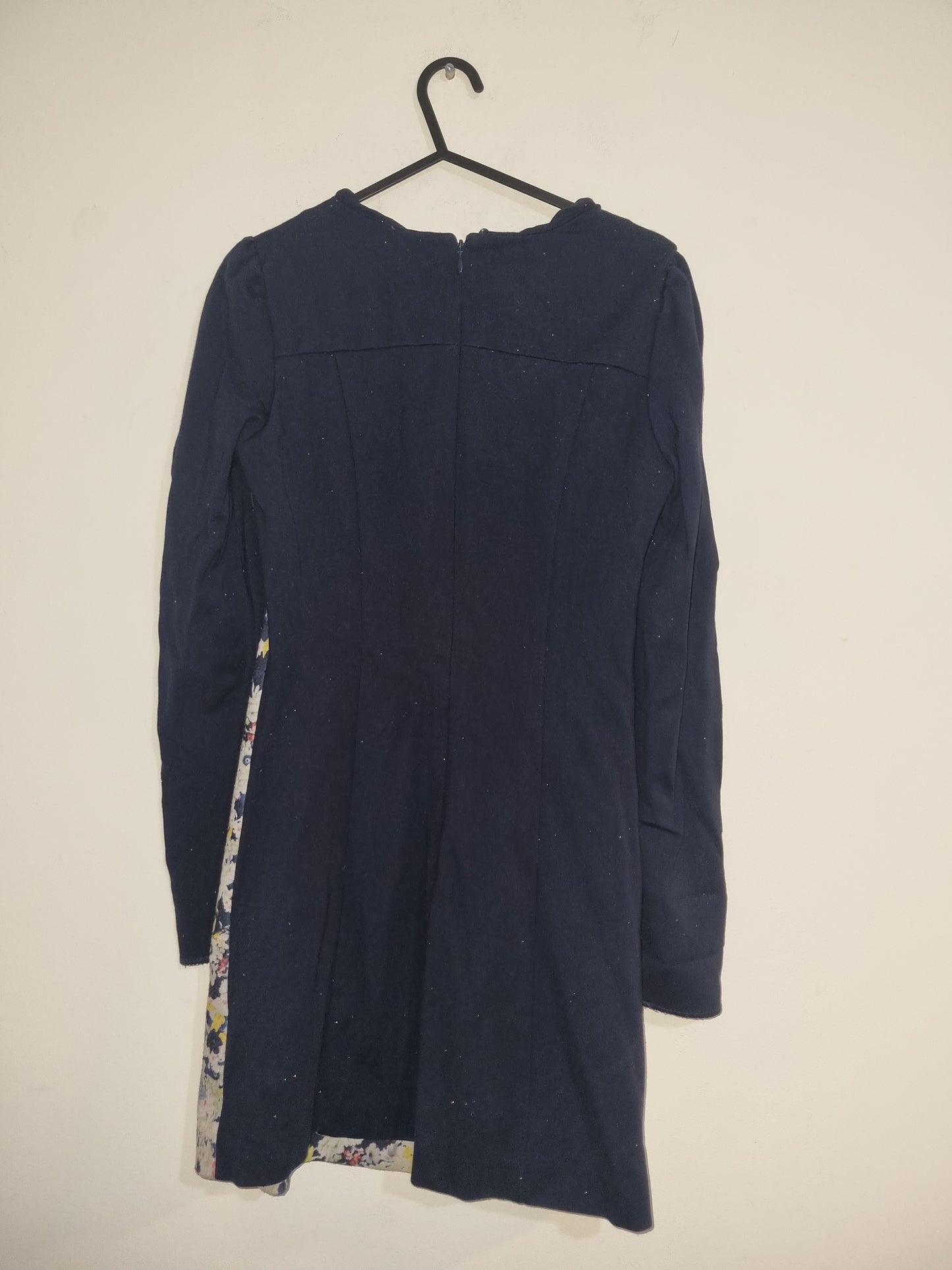 Women's small blue/floral dress