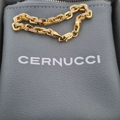 CERNUCCI GOLD PLATED CHILDRENS BRACELET