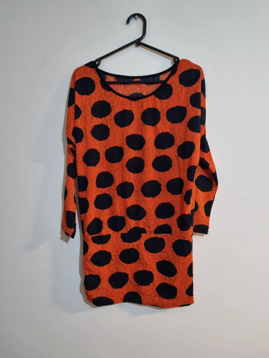 LARGE LEOPARD PRINT MINI DRESS