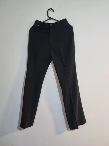 27INCH WOMENS BLACK TROUSERS
