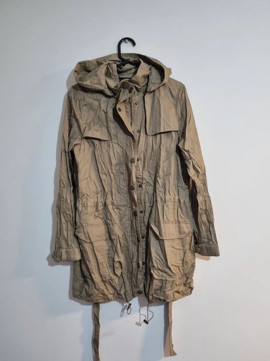 WOMENS SMALL GREEN LIGHTWEIGHT RAIN JACKET