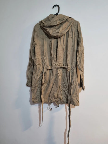 WOMENS SMALL GREEN LIGHTWEIGHT RAIN JACKET