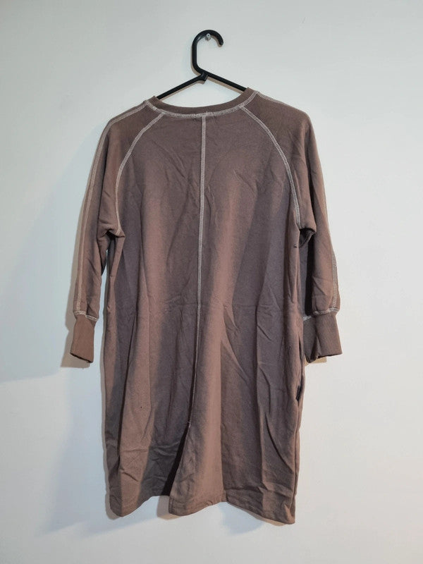 LARGE WOMENS BROWN SWEATER