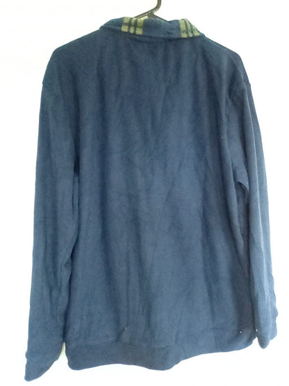 MENS LARGE BLUE I LIKE NYC FLEECE TOP