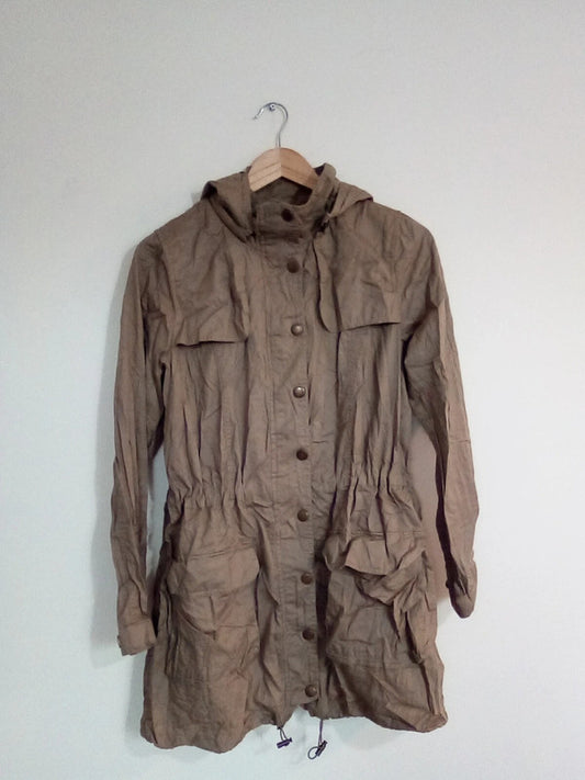 WOMENS MEDIUM KHAKI OUTDOOR JACKET
