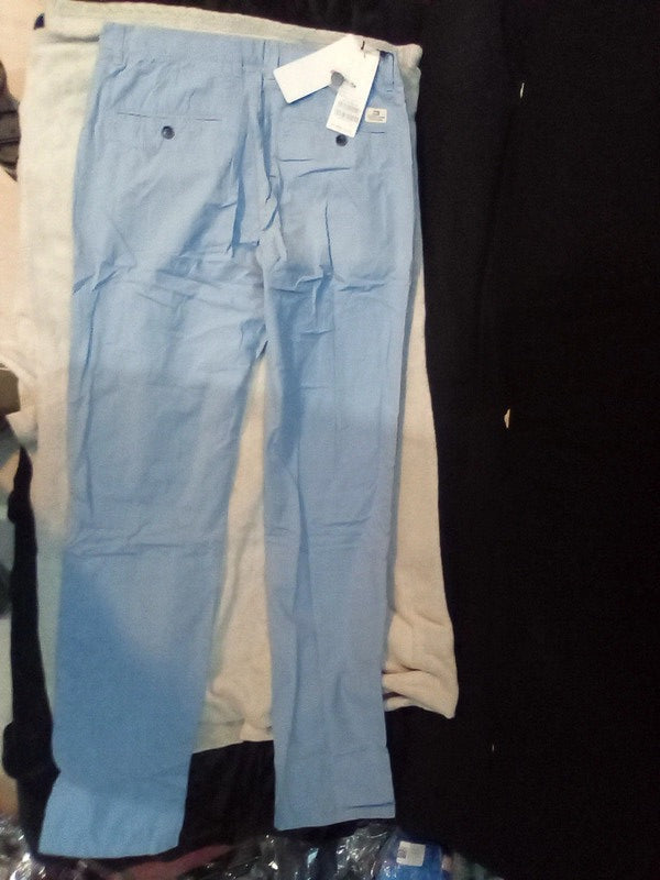 UNISEX 31INCH BABY BLUE SMART TROUSERS