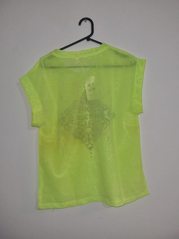 LARGE WOMENS ILLUMINOUS SLEEVELESS TOP