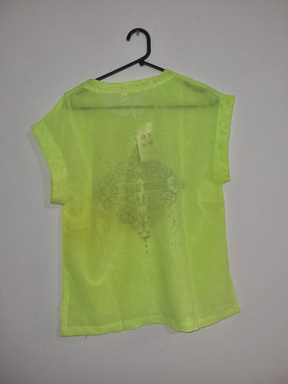 LARGE WOMENS ILLUMINOUS SLEEVELESS TOP