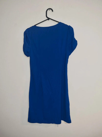 XL BLUE/FLORAL DRESS