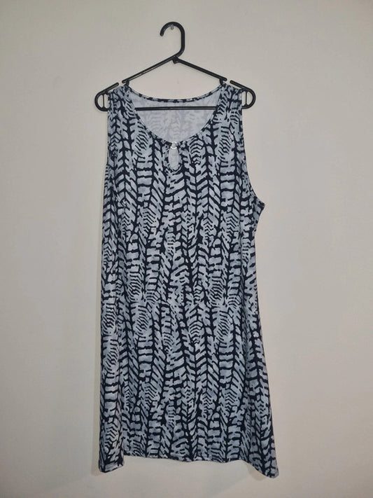 XL ZEBRA PRINT DRESS