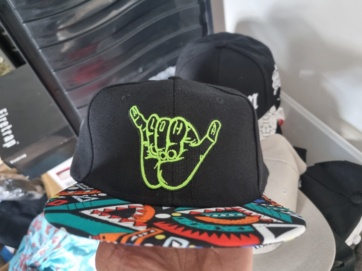 ADULT BASEBALL CAP - ROCK OUT SNAP BACK