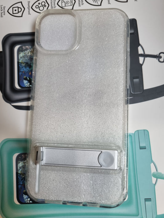 GLITTERY SILICONE CASE FOR IPHONE 14 PRO 6.7