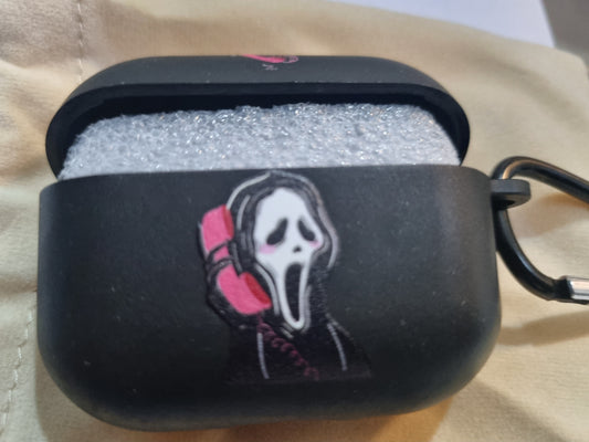 SCREAM ON PHONE AIRPOD PRO CASE