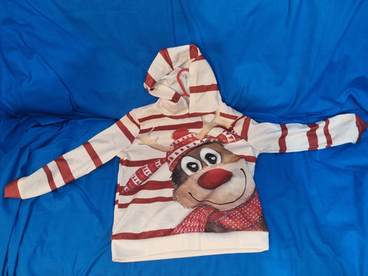 CHILDRENS REINDEER HOODIE
