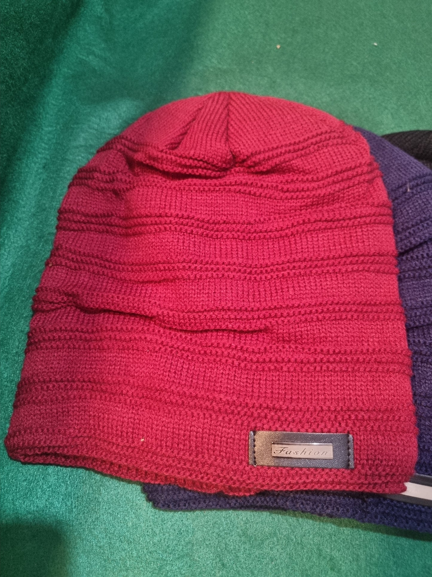 ADULTS FAUX FUR LINED BEANIE
