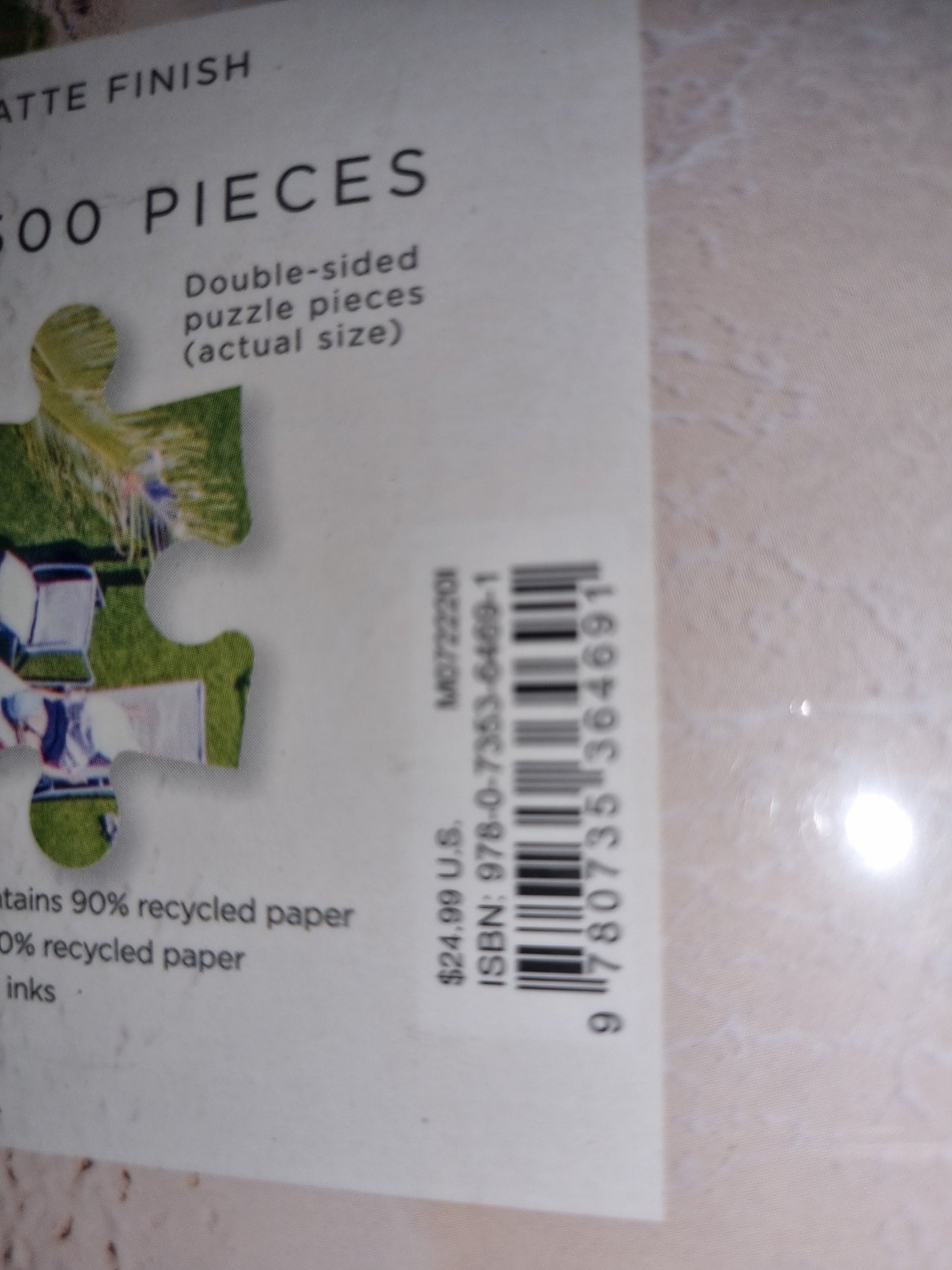 Graymalin 500pc double sided puzzle