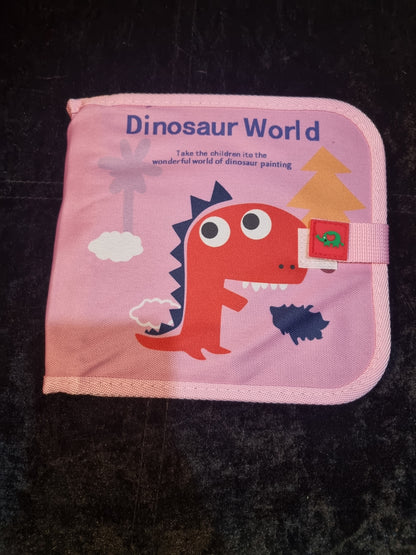 Childrens wipeable drawing book