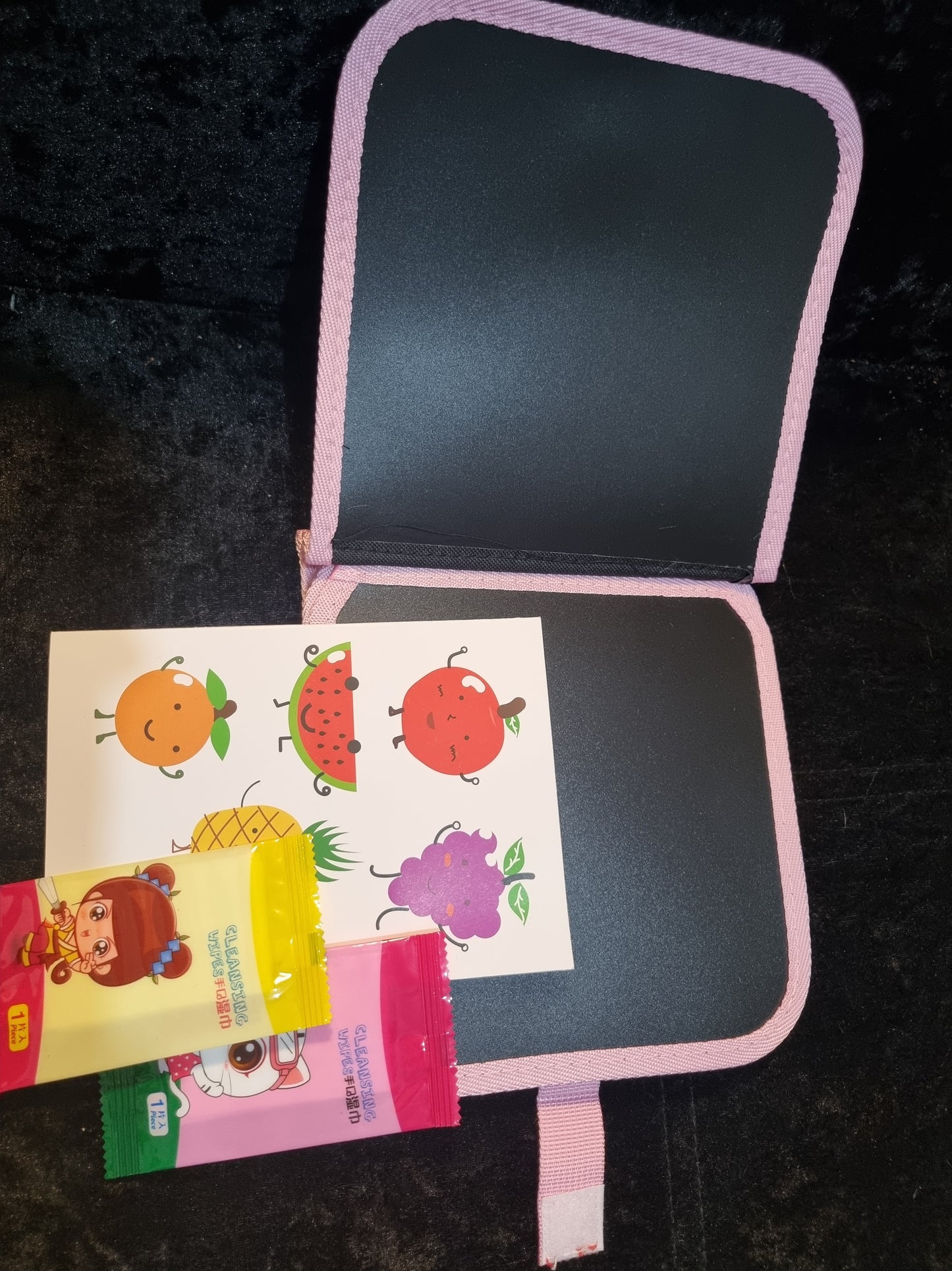 Childrens wipeable drawing book
