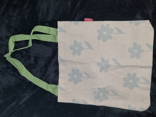 BLUE FLOWERS TOTE BAG
