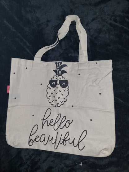 HELLO BEAUTIFUL TOTE BAG