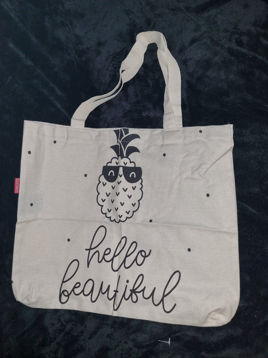 HELLO BEAUTIFUL TOTE BAG
