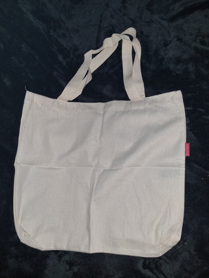 FAINT RED STAR TOTE BAG