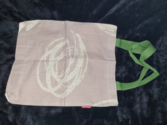 GYROSCOPE PATTERN TOTE BAG
