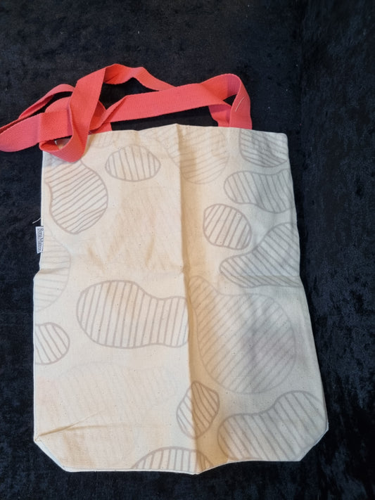 FADED SHAPES WITH LINES TOTE BAG