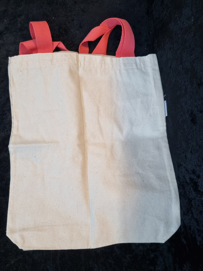 FADED SHAPES WITH LINES TOTE BAG