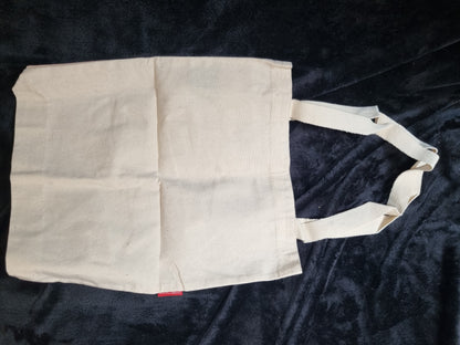 FADED SQUIGGLY CIRCLES TOTE BAG 125