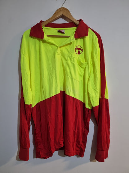 MEN'S HI VIZ LONG SLEEVED POLO SHIRT