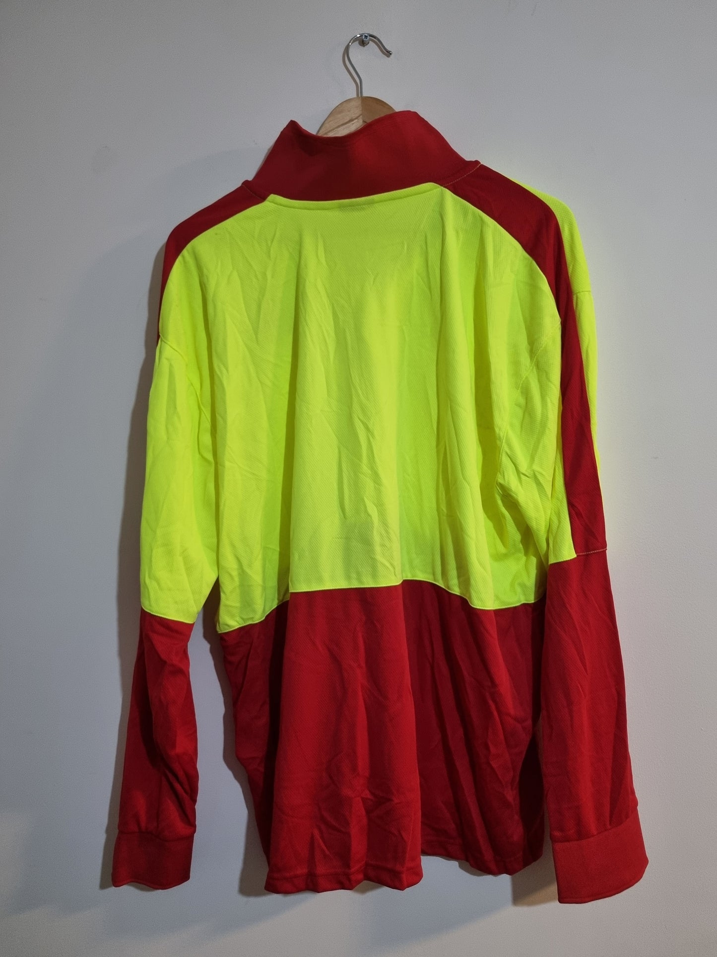 MEN'S HI VIZ LONG SLEEVED POLO SHIRT