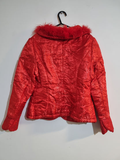 Small women's red coat