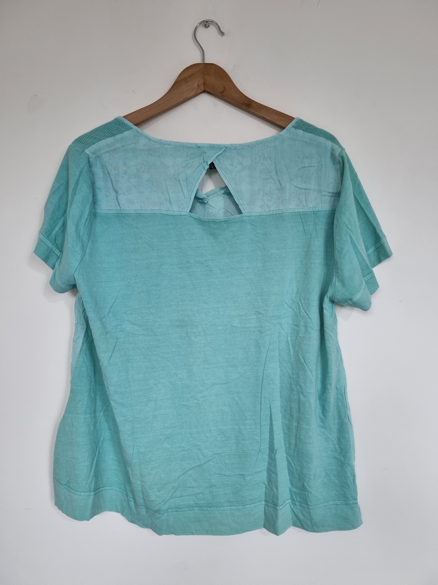 Women's "Ulla Popken" Torquise - Vintage Look Top