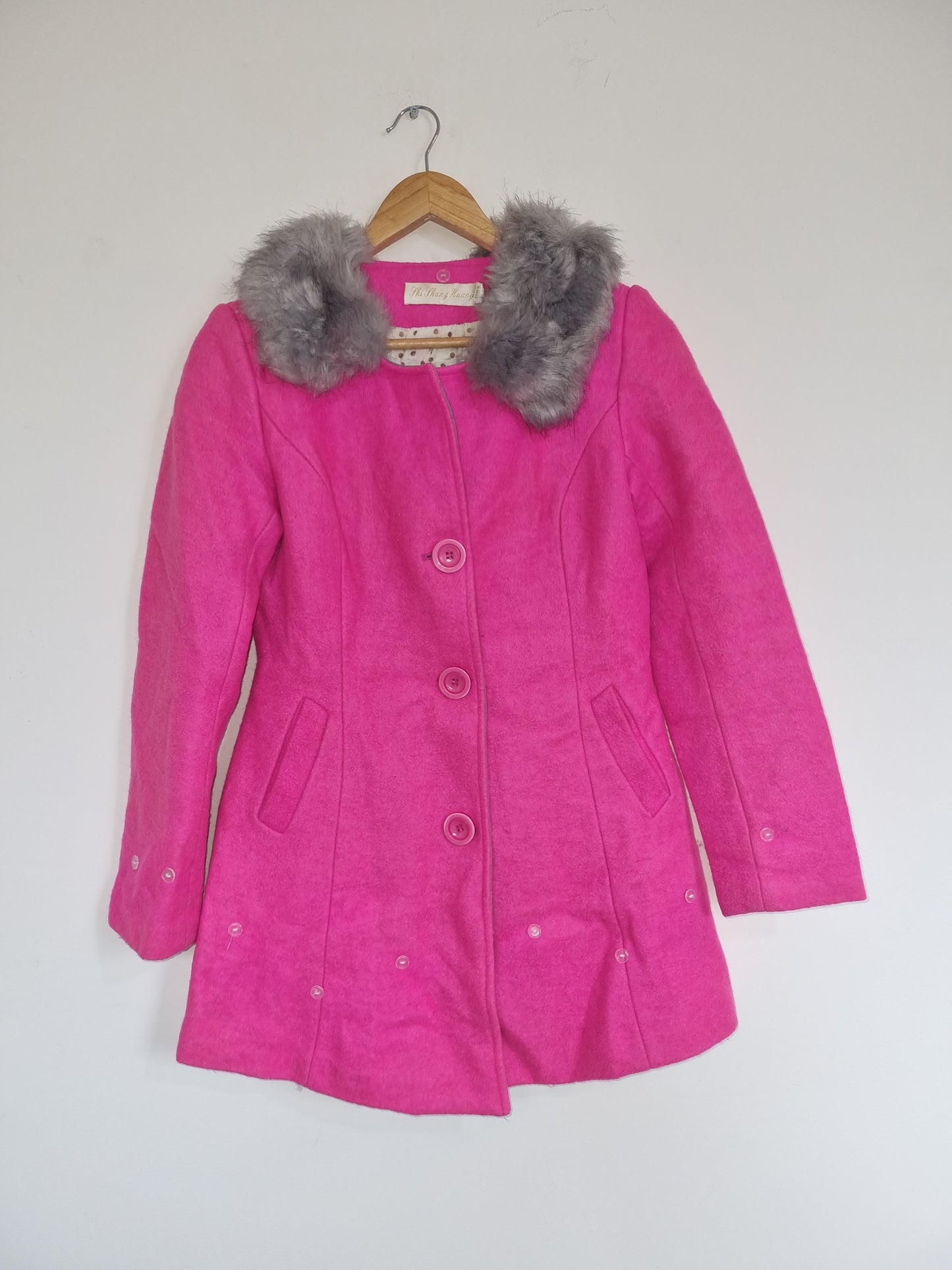 Women's Medium Pink Coat