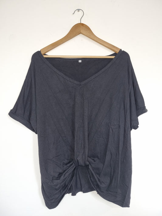 Women's 2XL Black T-Shirt
