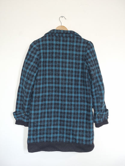 Women's Medium Black/Green Coat