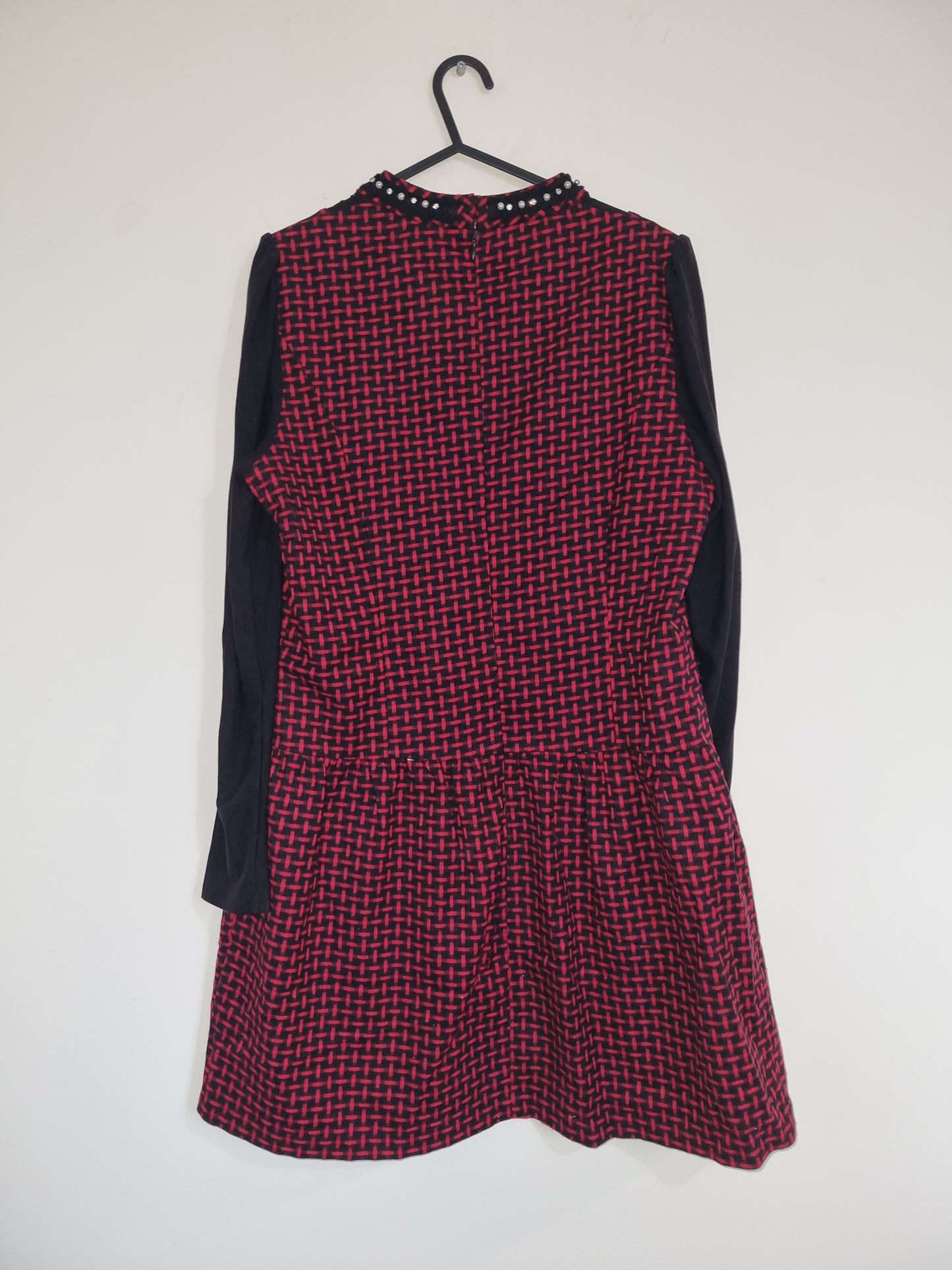 Women's Small/Medium Red/Black Dress