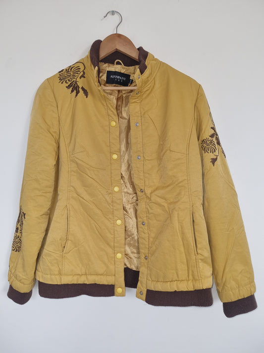 Men's Small Golden/Brown Jacket