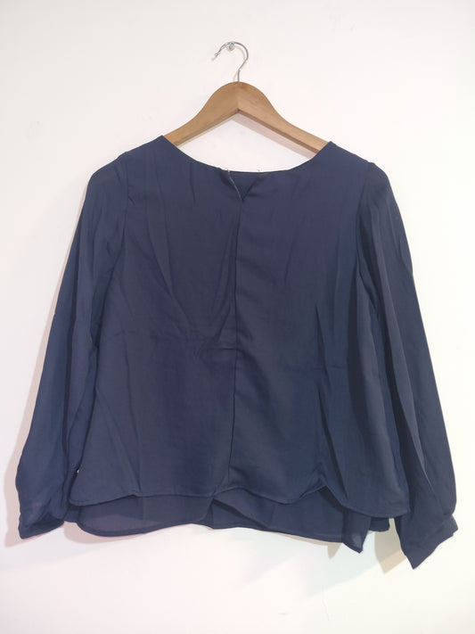 Women's Medium Dark Blue Light Top